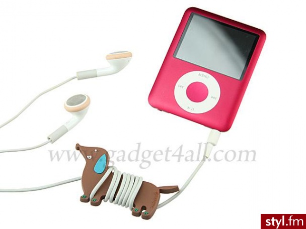 Zwierzątka, na które możesz nawinąć kabel np. od mp3. Kupisz za 6 dolarów :) - Gadżety Inne Moda