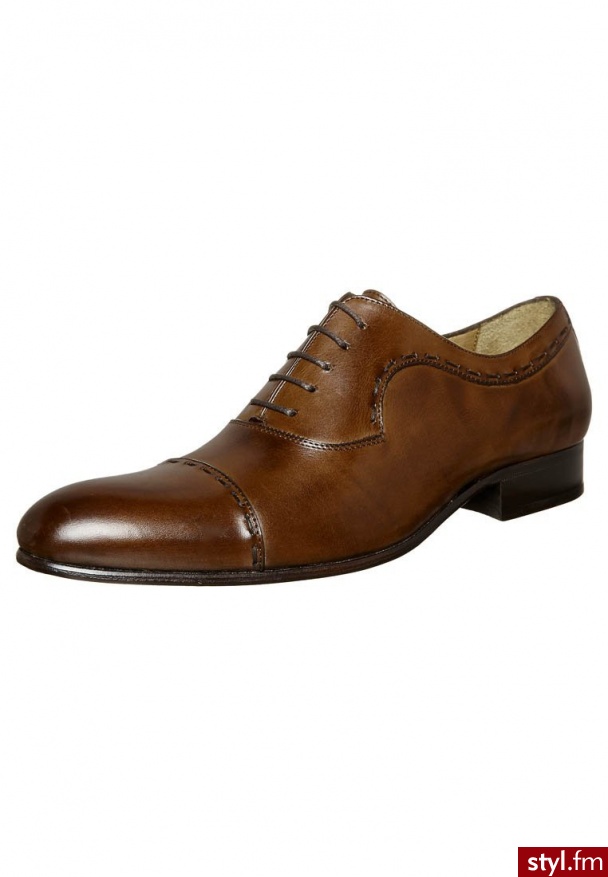 Brett & Sons Oksfordki brązowy (3940) - Pozostałe Buty Moda