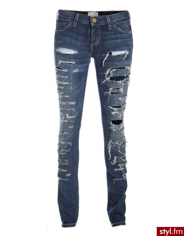 Jeansy Spodnie Moda