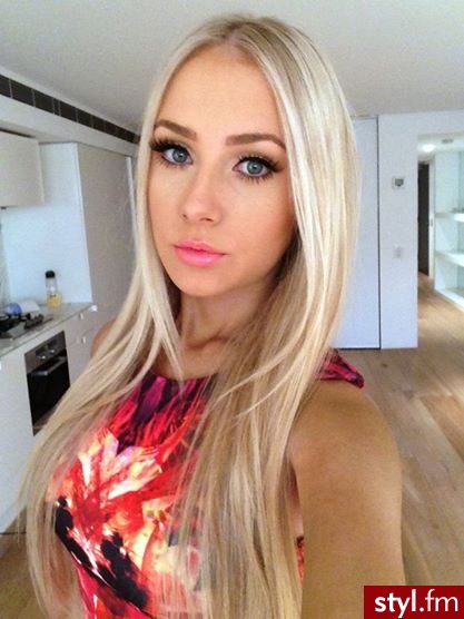 Blond Rozpuszczone Proste Na co dzień Długie Fryzury