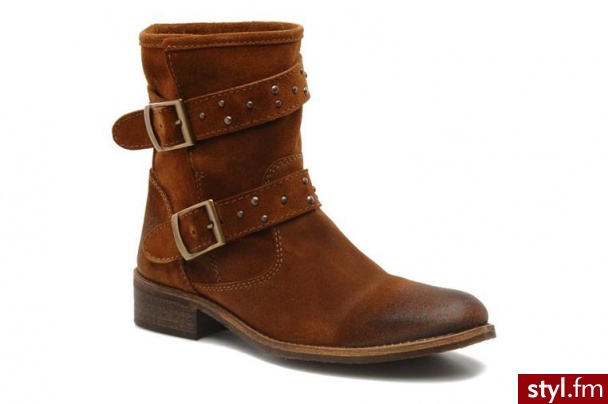 Addict-Initial PÓŁBUTY I BOTKI BUIS BY ADDICT-INITIAL (Brązowy) - Botki Buty Moda