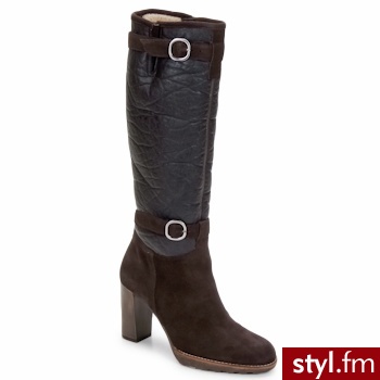 Espace BUTY MANOR Brown - Kozaki Buty Moda