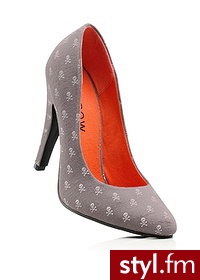 Bonprix Czółenka trupia czaszka 964944_22172 - Czółenka Buty Moda