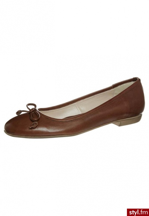Pier One Baleriny brązowy (1098313) - Balerinki Buty Moda