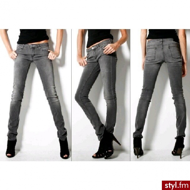 Jeansy Spodnie Moda
