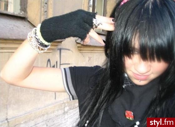 EMO Alternatywne Średnie Fryzury