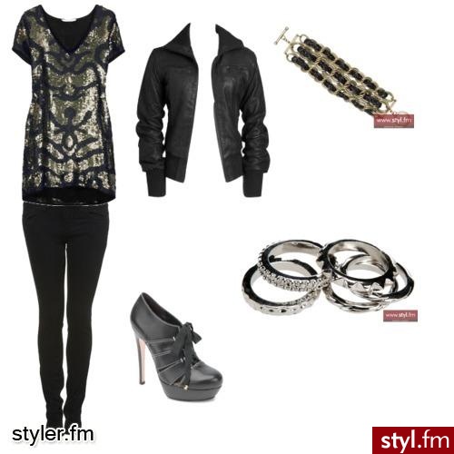 disco girl. połączenie złotego p - Styler