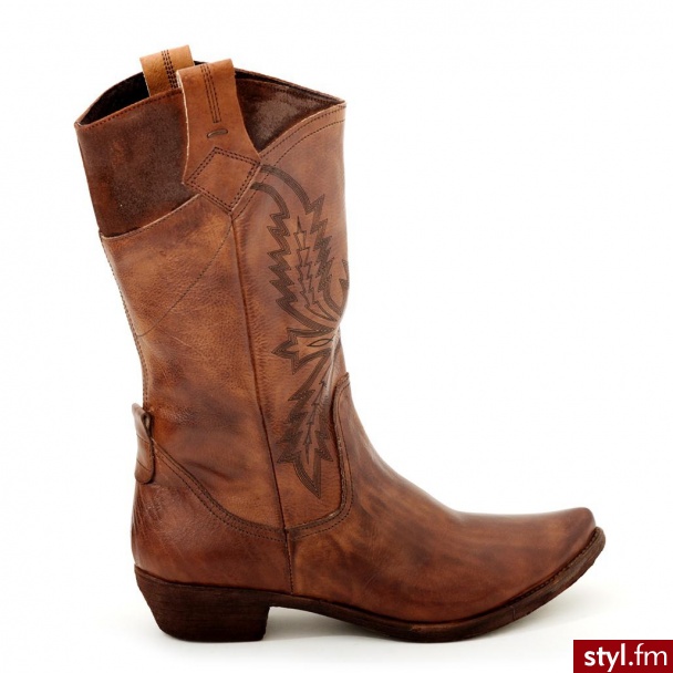 Venezia KOZAKI 5001 H+Z WHIS - Kozaki Buty Moda