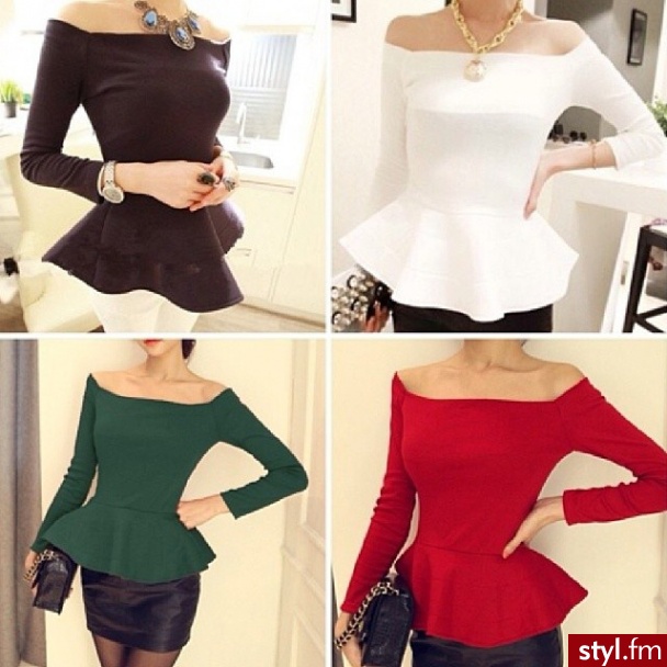 Bluzki Ciuchy Moda