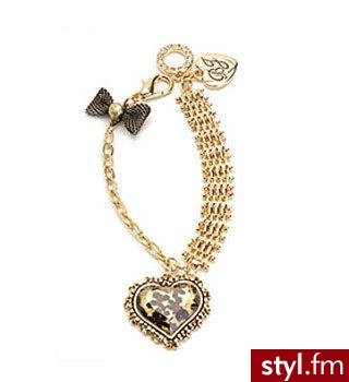 Modna bransoletka od Betsey Johnson. Cena: $45 / zauważyłam, że ktoś z nudów polubił dawać mi same oceny jeden. jeśli masz jaja, to napisałbyś chociaż, dlaczego ;) - Pozostałe Dodatki Moda