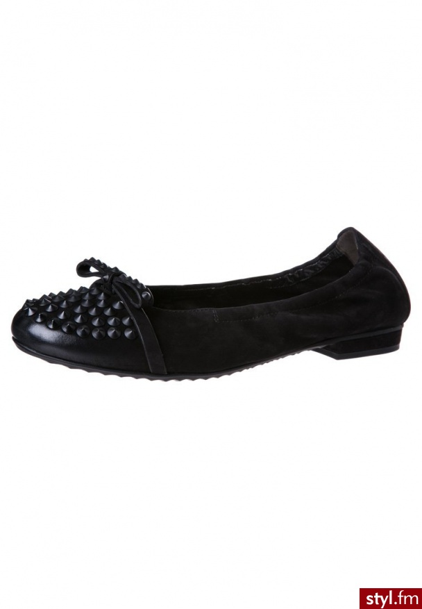 Kennel + Schmenger Kennel + Schmenger MALU Baleriny czarny (61 90470) - Balerinki Buty Moda