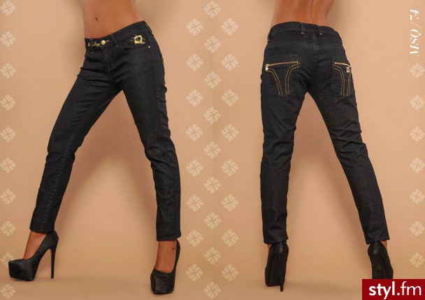 Jeansy Spodnie Moda