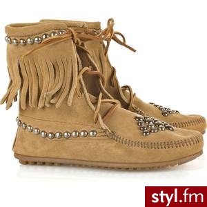 Bess Trampers studded suede boots - Polyvore. Pobrano ze strony: http://www.polyvore.com/cgi/thing?id=16328577 - Pozostałe Buty Moda