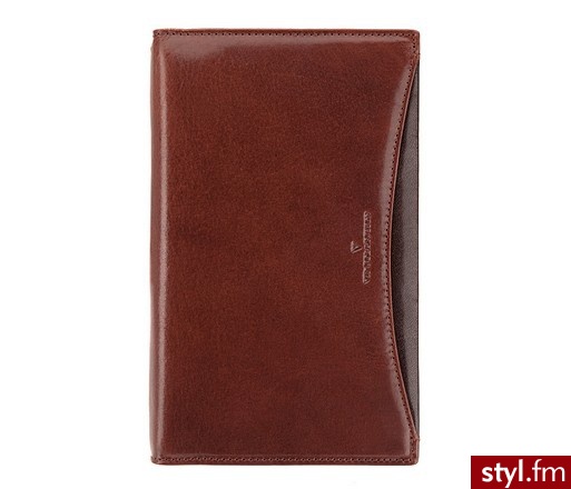 VIP COLLECTION ETUI NA WIZYTÓWKI (V05-02-084-40) brązowy - Portfele i etui Dodatki Moda