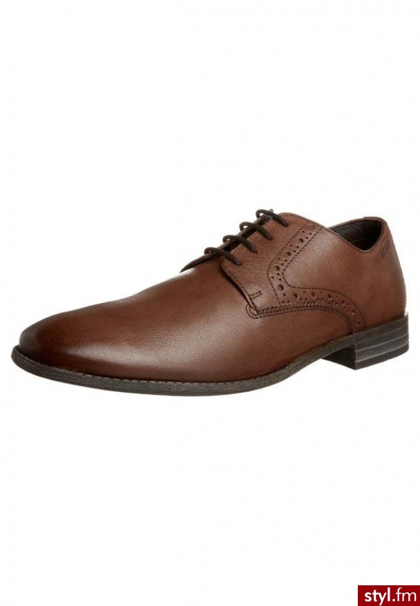 Clarks CHART Oksfordki brązowy (20355012) - Pozostałe Buty Moda