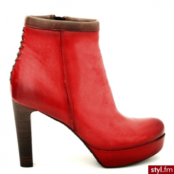Venezia BOTKI NA PLATFORMIE 736213 SCATO - Botki Buty Moda