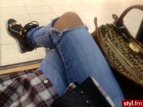 Jeansy Spodnie Moda