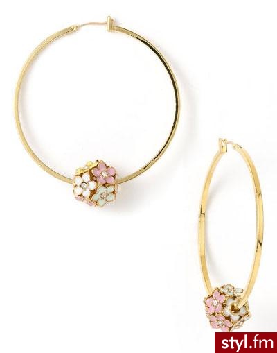 Kolczyki koła - Juicy Couture - 58$ - Pozostałe Dodatki Moda