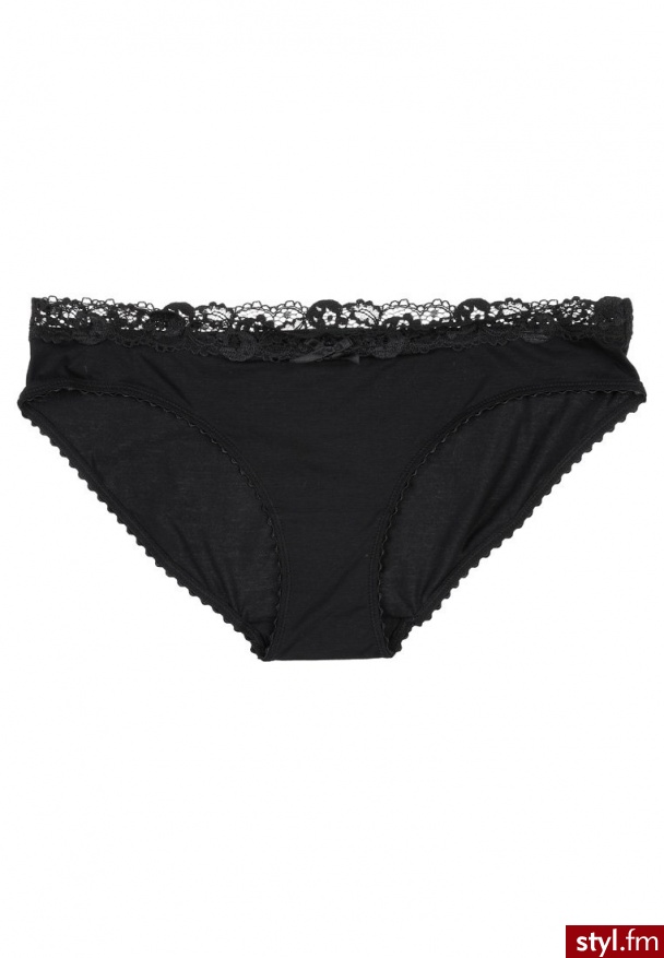 Hanro VALERIE Figi 500 czarny - Majtki Bielizna Moda