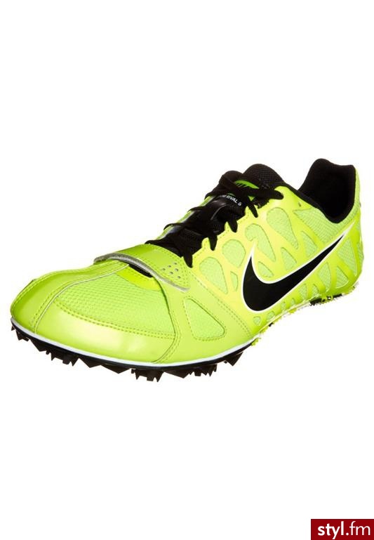 Nike Performance ZOOM RIVAL S 6 Kolce żółty SPORTOWE ŻÓŁTY - Sportowe Buty Moda