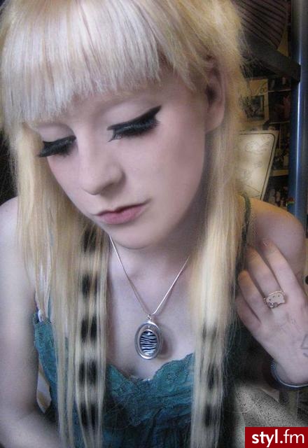 EMO Alternatywne Średnie Fryzury