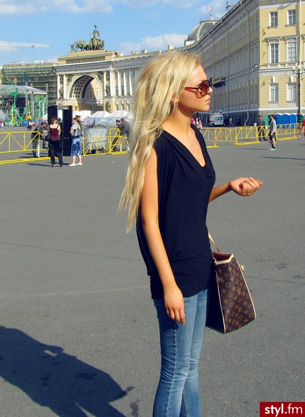 Blond Rozpuszczone Proste Na co dzień Długie Fryzury