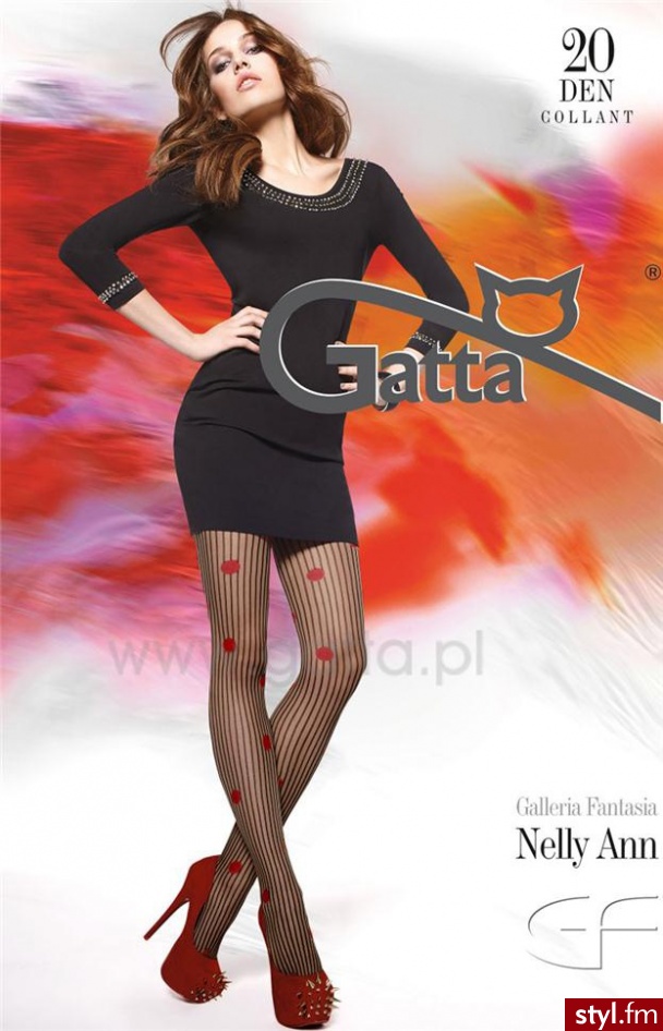 Gatta rajstopy Nelly Ann 08 20 den (beige) - Rajstopy Bielizna Moda