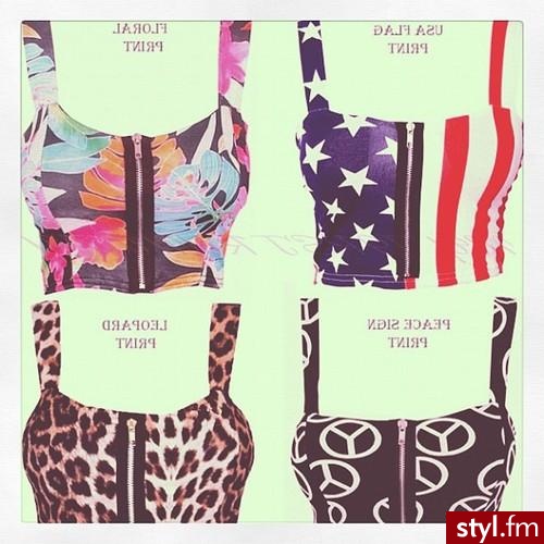 Topy Ciuchy Moda