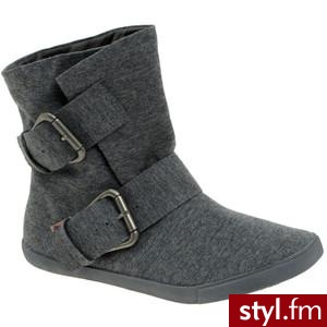 Blowfish Holdem Heather Jersey Boot - Polyvore. Pobrano ze strony: http://www.polyvore.com/blowfish_holdem_heather_jersey_boot/thing?id=14943170 - Pozostałe Buty Moda
