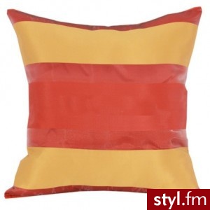 Eurofirany Poszewka 40x40cm Paski Mix Żółty - Paski Dodatki Moda