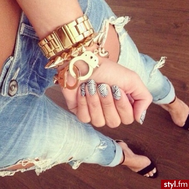 Jeansy Spodnie Moda
