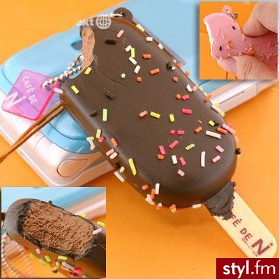 Lody w polewie z posypką (breloczki) - 4.20$ - Pozostałe Dodatki Moda