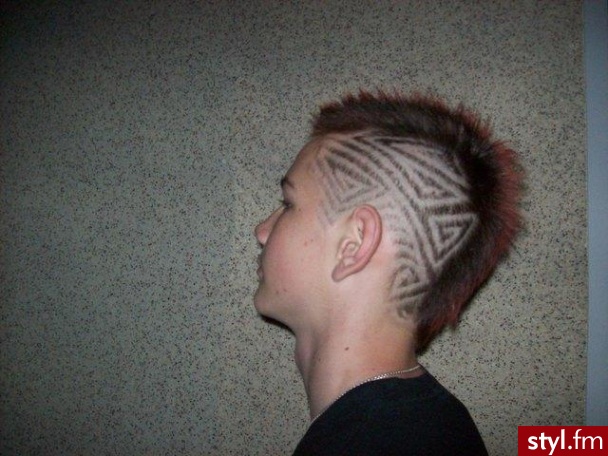 Punk Rock Alternatywne Średnie Fryzury