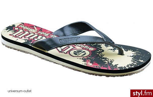 Wishot Klapki japonki męskie WI-32-014-C roz. 41-45 - kolor C - Klapki Buty Moda