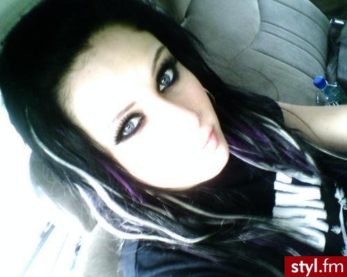EMO Alternatywne Średnie Fryzury