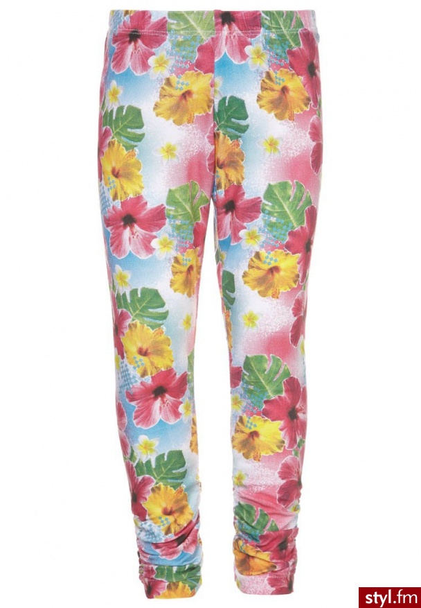 me Too Legginsy kolorowy 303761 - Leginsy Spodnie Moda