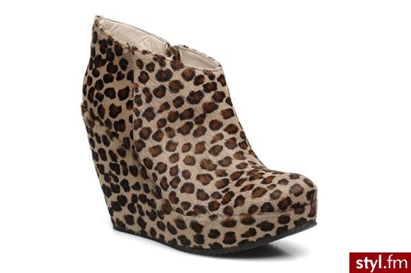 Georgia Rose PÓŁBUTY I BOTKI TAMOLI BY (Beżowy) - Botki Buty Moda