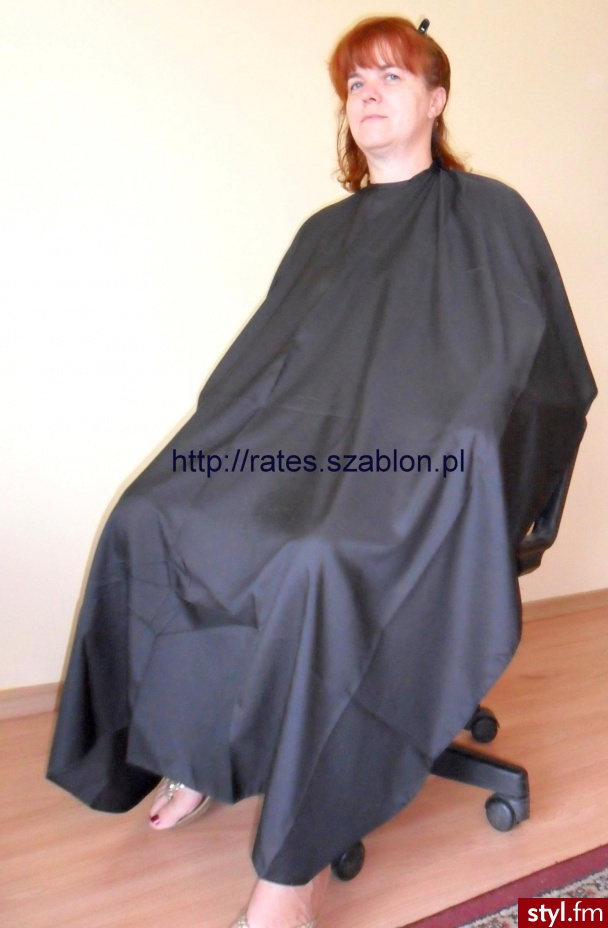 Peleryna fryzjerska firmy RATES tel.513737979 - Pozostałe Ciuchy Moda