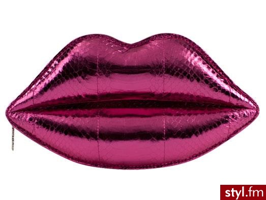 kopertówka usta Lulu Guinness - 225 funtów - Pozostałe Torebki Moda