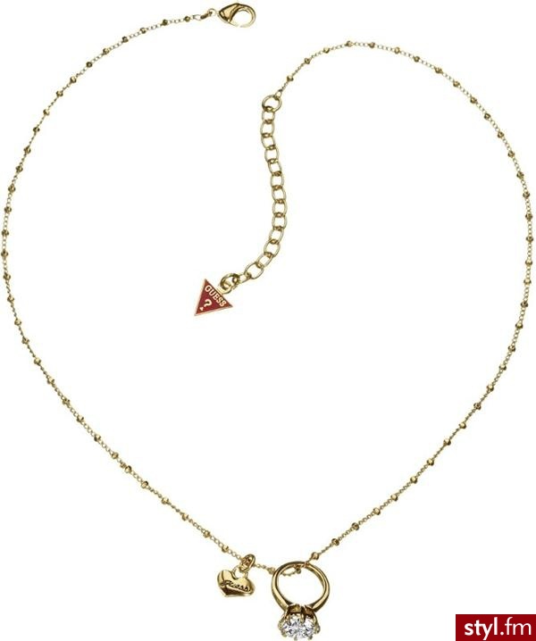 GUESS - NASzYJNIK UBN81032 - Naszyjniki Biżuteria Moda