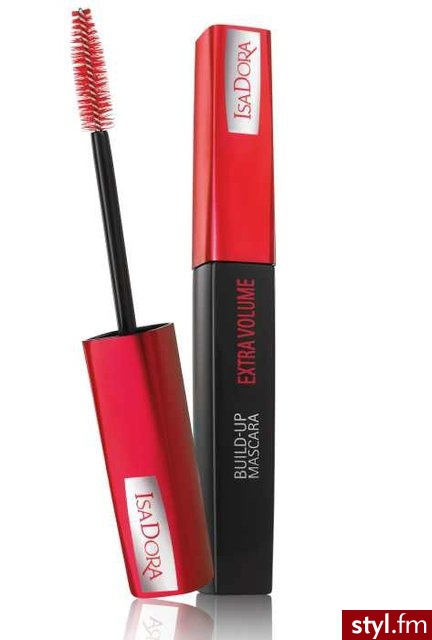 IsaDora BUILD UP EXTRA Volume czarny Tusz do rzęs - Dzienne Makijaże