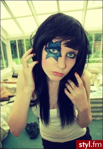 EMO Alternatywne Średnie Fryzury