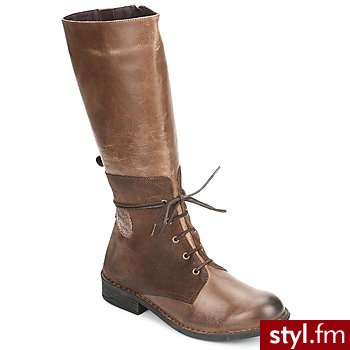 Dorking BUTY ICIAR LACE BEŻ / Brown - Kozaki Buty Moda