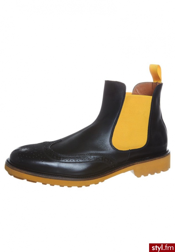 Doucals Botki czarny (45056) - Botki Buty Moda