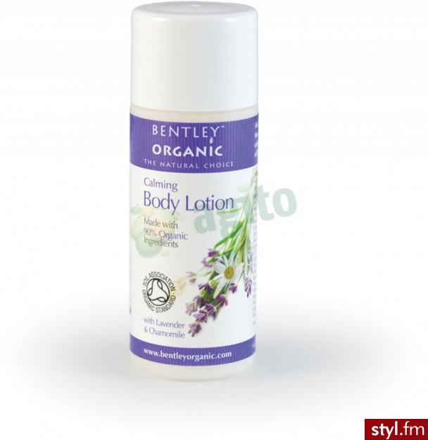 Bentley Organic Łagodzące mleczko do ciała z lawendą i rumiankiem rozmiar podróżny 50 ml - Emu Buty Moda