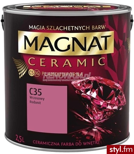 Magnat Ceramic Biały 2,5 L Emulsja Ceramiczna Plamoodporna - Emu Buty Moda