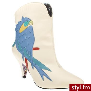 Botki z nowej kolekcji od Irregular Choice. Dostępne na Allegro za 590 zł :) - Pozostałe Buty Moda