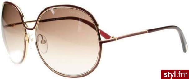 TOM FORD okulary przeciwsłoneczne TF0118 30T - Okulary Dodatki Moda
