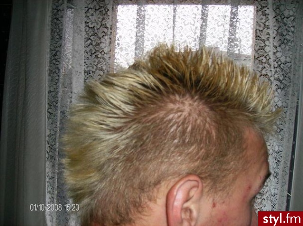 Punk Rock Alternatywne Średnie Fryzury