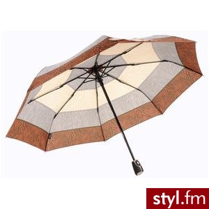 DOPPLER PARASOL MAGIC FIBER GRAPHICS POMARAŃCZOWO-SZARY (7441465GR15C 03) - Parasole Dodatki Moda
